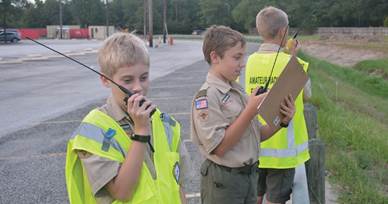 Assistant Scoutmasters help Scouts get trained to be amateur radio  operators - On Scouting