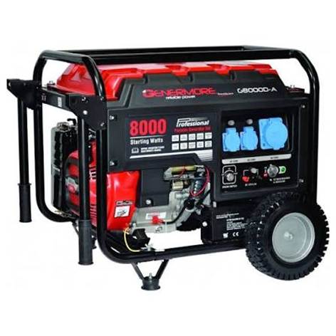 Groupe �lectrog�ne G8000D-A 6500 W GENERMORE