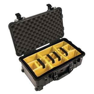 Mallette-trolley �tanche � compartiments Peli - Manutan.be