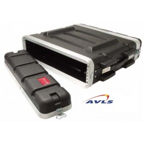 flight case Rack abs 2U ideal pour vos appareils sono 2U - fly case 2U
